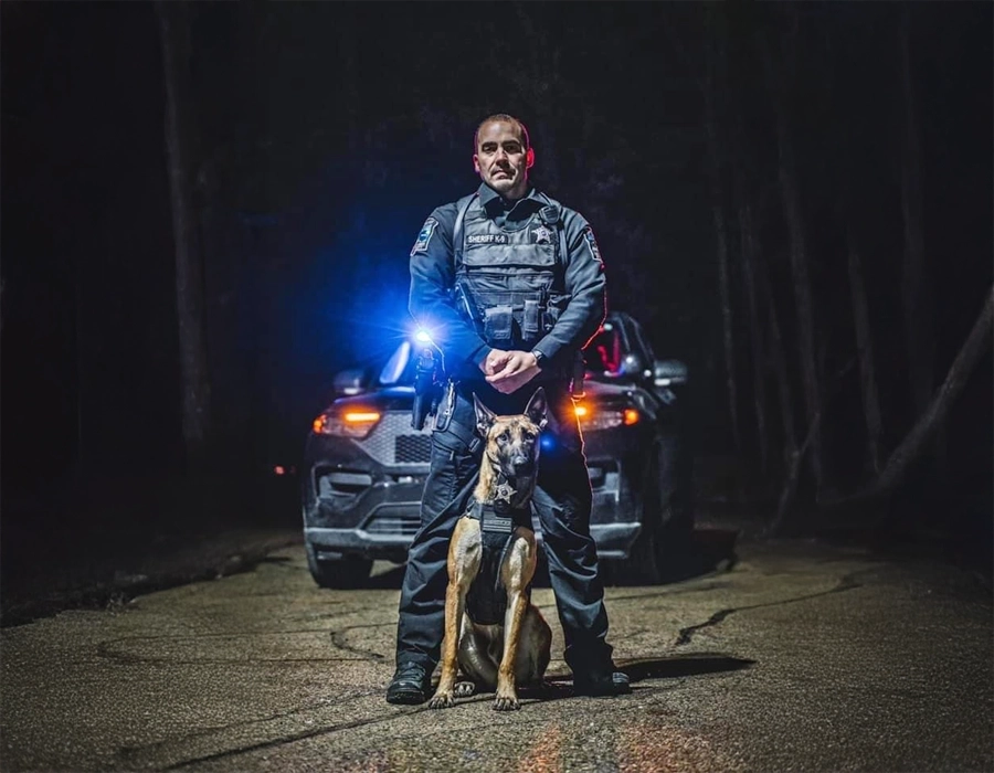 K9 tracking training